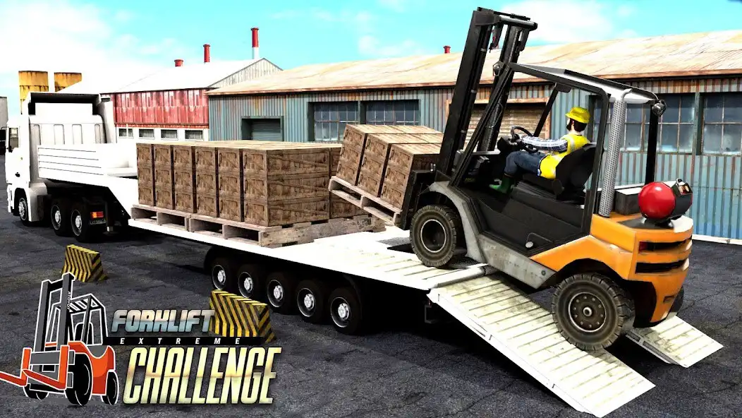 Play Forklift Extreme Challenge Sim  and enjoy Forklift Extreme Challenge Sim with UptoPlay