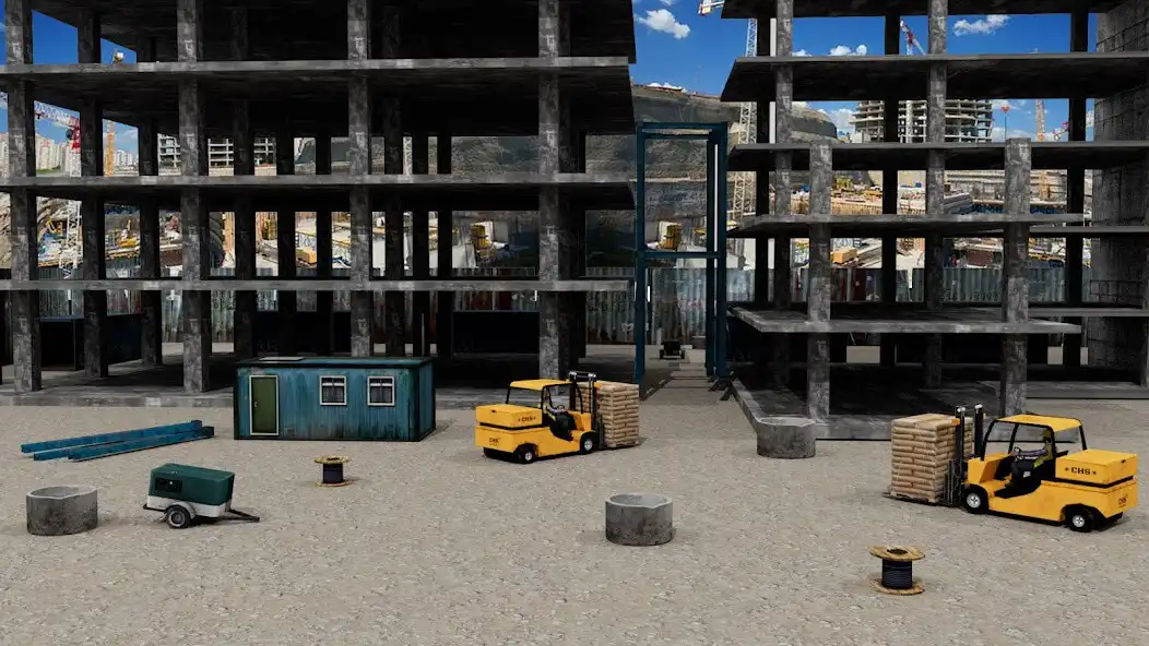 Play Forklift Extreme Challenge Sim as an online game Forklift Extreme Challenge Sim with UptoPlay