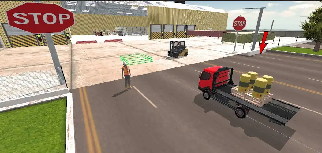 Play Forklift Simulator Driver Pro as an online game Forklift Simulator Driver Pro with UptoPlay