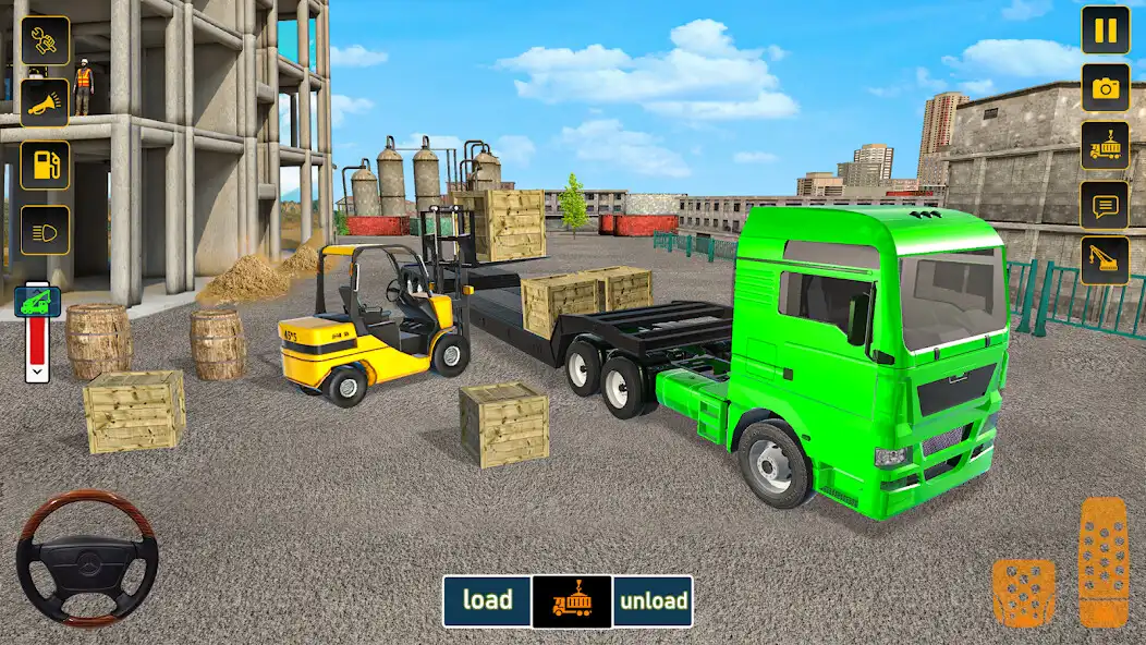 Play Forklift Simulator Games 3d  and enjoy Forklift Simulator Games 3d with UptoPlay