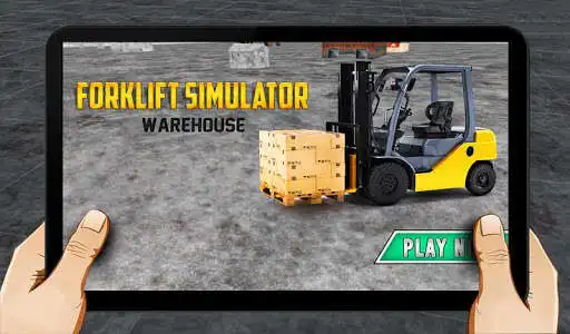 Play APK Forklift simulator warehouse  and enjoy Forklift simulator warehouse with UptoPlay com.igamecrazy.forkliftsimulatorwarehouse