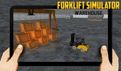 Play APK Forklift simulator warehouse  and enjoy Forklift simulator warehouse with UptoPlay com.igamecrazy.forkliftsimulatorwarehouse