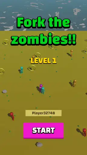 Play Fork the zombies!  and enjoy Fork the zombies! with UptoPlay