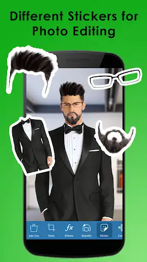 Play Formal Men Photo Suit: Photo Editor Hair, Mustache  and enjoy Formal Men Photo Suit: Photo Editor Hair, Mustache with UptoPlay