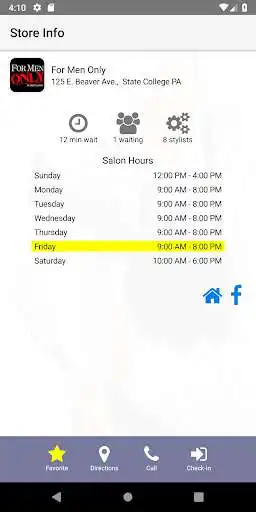 Play For Men Only Salon App as an online game For Men Only Salon App with UptoPlay