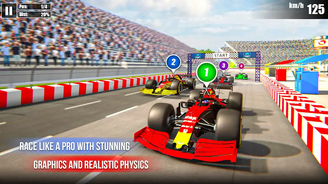 Play Formula 1 Racing: Car Games as an online game Formula 1 Racing: Car Games with UptoPlay