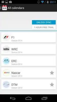 Play Formula 2018 Race Calendar