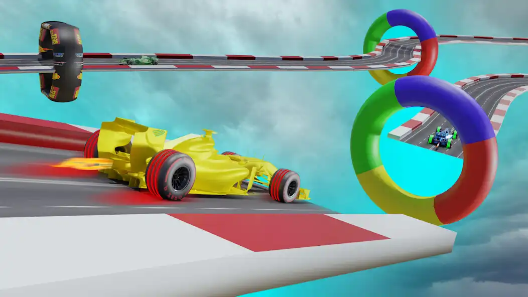 Play Formula Car - Cars Ramps Stunt as an online game Formula Car - Cars Ramps Stunt with UptoPlay