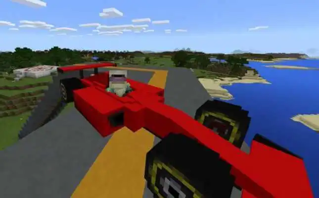 Play Formula Cars for MCPE mod
