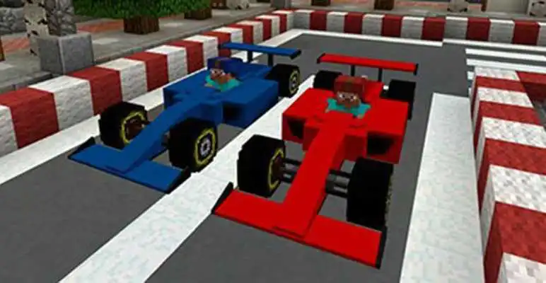 Play Formula Cars for MCPE mod