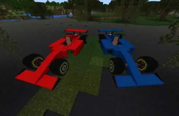 Play Formula Cars for MCPE mod