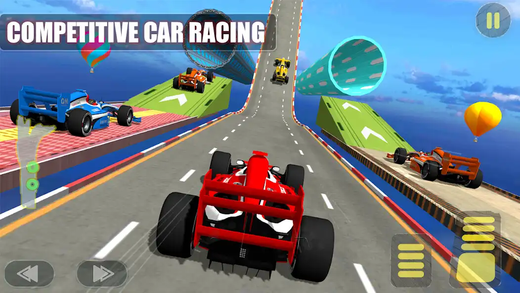 Play Formula Car Stunt 3d Car games as an online game Formula Car Stunt 3d Car games with UptoPlay