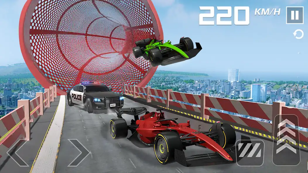 Play Formula Car Stunt Games as an online game Formula Car Stunt Games with UptoPlay