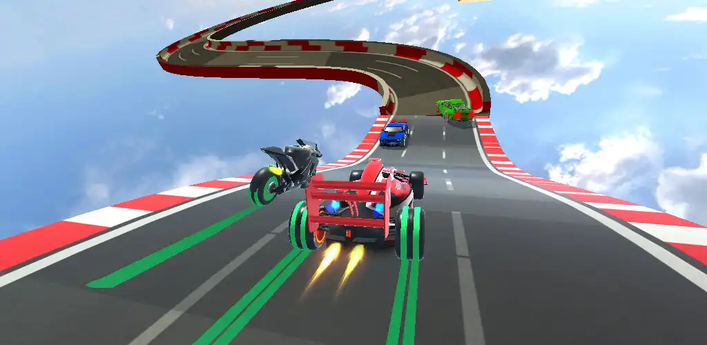 Play Formula Car Stunt - Ramps Car  and enjoy Formula Car Stunt - Ramps Car with UptoPlay