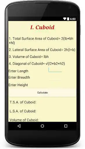 Play Formulae Calculator Free as an online game Formulae Calculator Free with UptoPlay