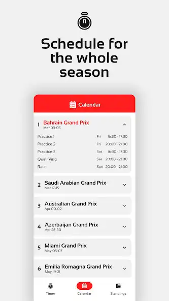 Play Formula Timer  Schedule as an online game Formula Timer  Schedule with UptoPlay