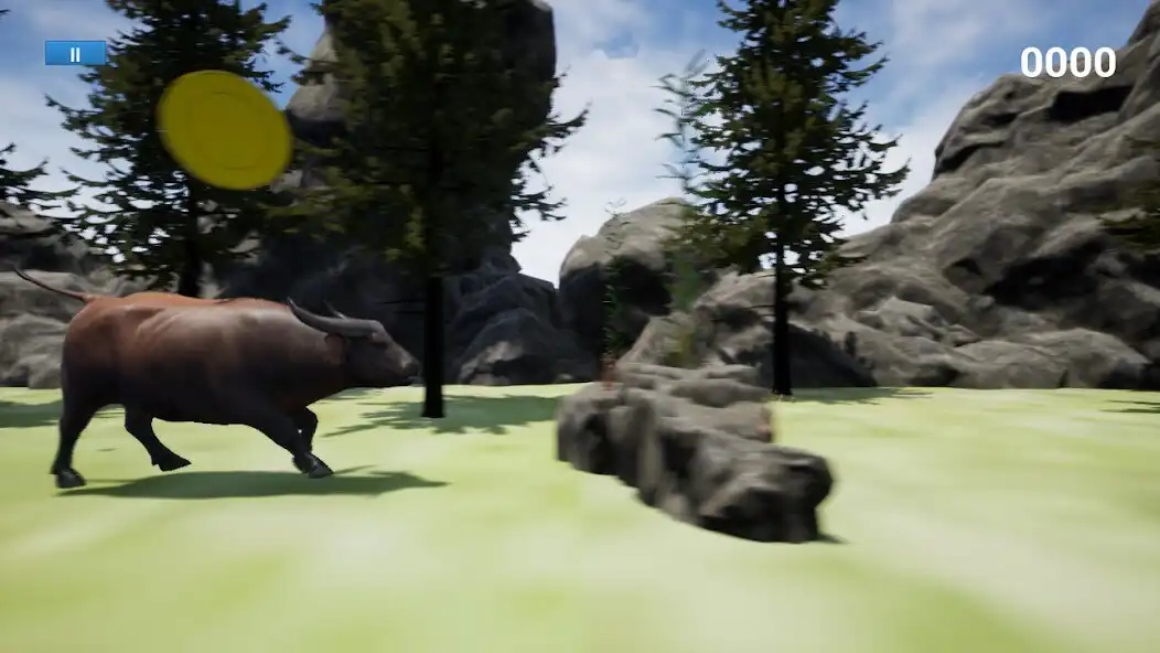 Play Forrest Buffalo Cow Simulator as an online game Forrest Buffalo Cow Simulator with UptoPlay