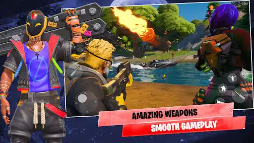 Play Fort Battle Royale Squad - Survival Battle Nite 3D as an online game Fort Battle Royale Squad - Survival Battle Nite 3D with UptoPlay