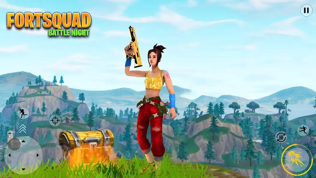 Play Fort Battle Royals Squad Night  and enjoy Fort Battle Royals Squad Night with UptoPlay