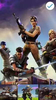 Play Fortnite Battle Royale Lock Screen