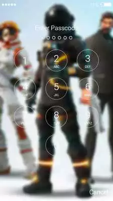 Play Fortnite Battle Royale Lock Screen