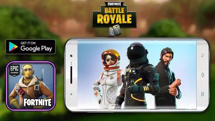 Play FORTNITE Battle Royale mobile wallpaper