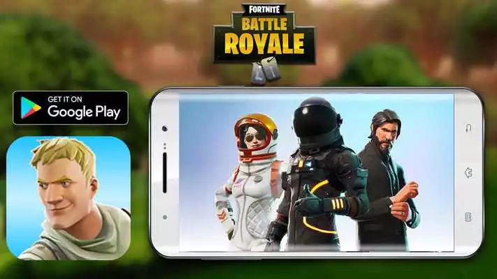 Play Fortnite Mobile Game Wallpaper