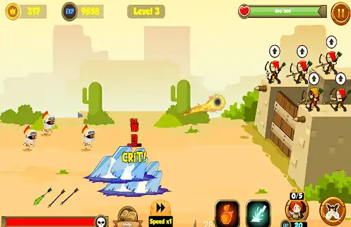 Play Fortress Defender - Epic War Games  and enjoy Fortress Defender - Epic War Games with UptoPlay