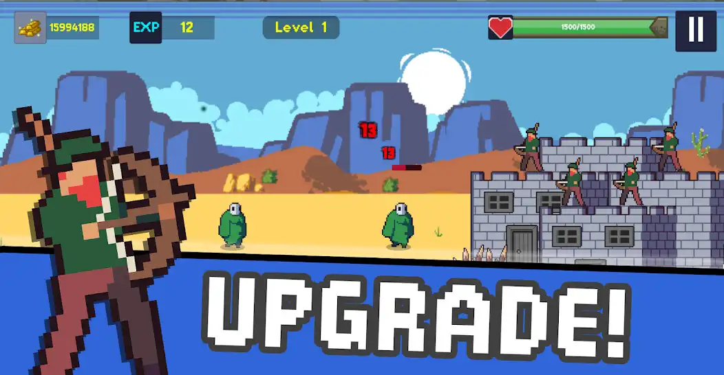 Play Fortress Defense: Hellgate as an online game Fortress Defense: Hellgate with UptoPlay
