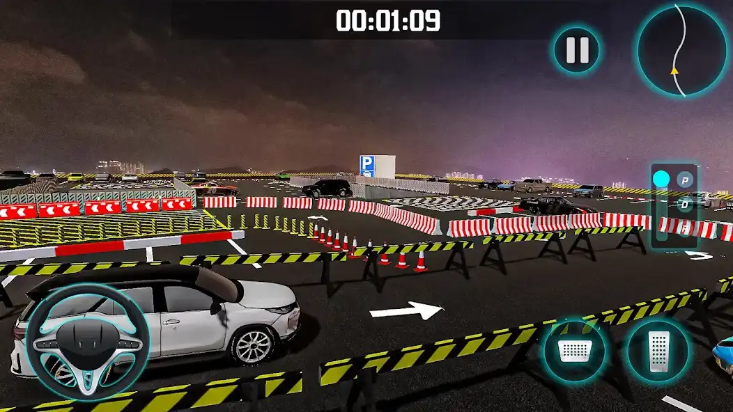 Play Fortuner: Car Parking Game 3D as an online game Fortuner: Car Parking Game 3D with UptoPlay
