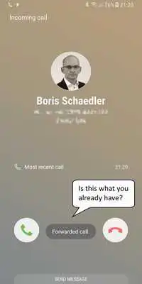 Play Forwarded Call Notifier Play Forwarded Call Notifier
