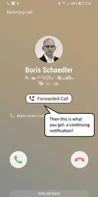 Play Forwarded Call Notifier Play Forwarded Call Notifier