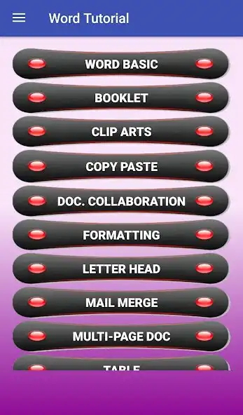 Play For Word Tutorial as an online game For Word Tutorial with UptoPlay