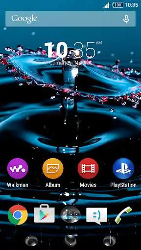 Play For Xperia Theme Drop