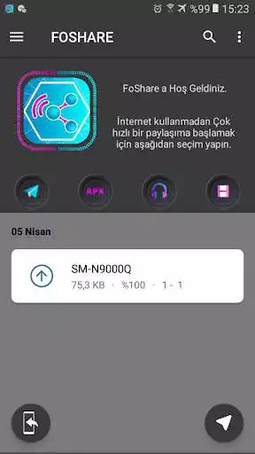 Play FOSHARE - File Share Tool - Dosya Paylaşım Aracı as an online game FOSHARE - File Share Tool - Dosya Paylaşım Aracı with UptoPlay