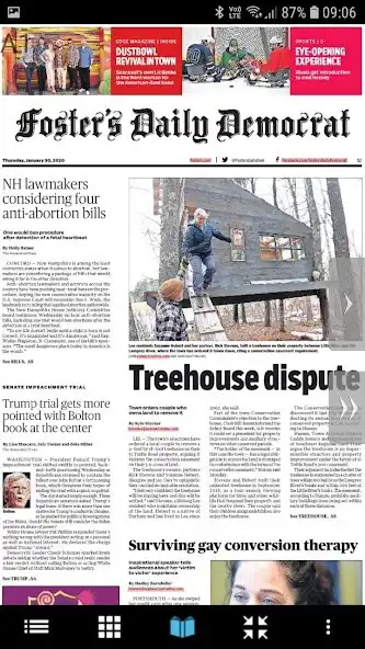 Play Fosters Daily Democrat Print  and enjoy Fosters Daily Democrat Print with UptoPlay