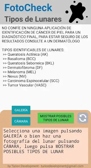 Play FotoCheck Skin Cancer Spots ID as an online game FotoCheck Skin Cancer Spots ID with UptoPlay