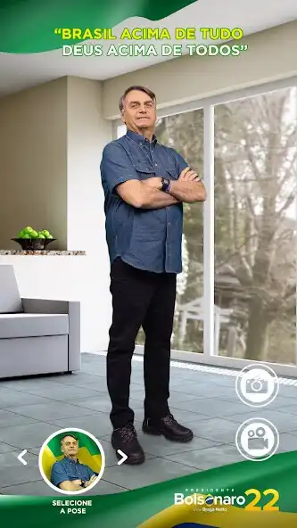 Play Foto com Bolsonaro as an online game Foto com Bolsonaro with UptoPlay