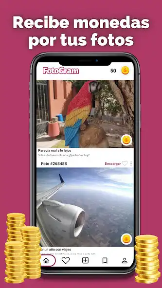 Play FotoGram earn money with posts as an online game FotoGram earn money with posts with UptoPlay