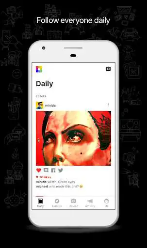 Play Fotolog - One photo per day as an online game Fotolog - One photo per day with UptoPlay