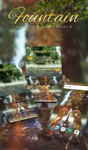 Play Fountain Animated Keyboard  and enjoy Fountain Animated Keyboard with UptoPlay