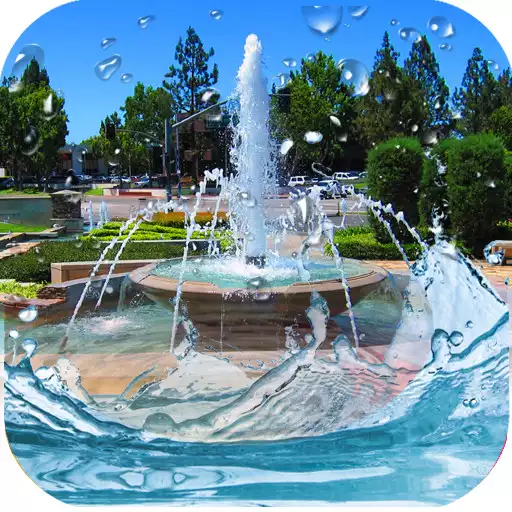 Free play online Fountain Live Wallpaper APK