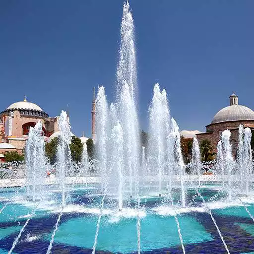 Free play online fountain live wallpapers  APK