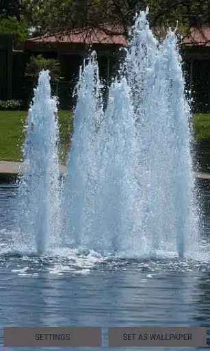 Play Fountains Beauty Live Wallpaper