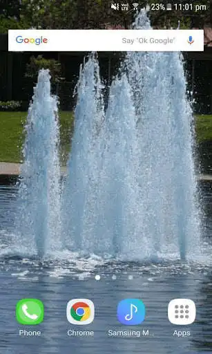 Play Fountains Beauty Live Wallpaper