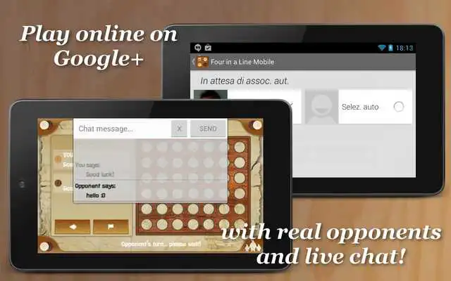 Play Four in a Line Mobile
