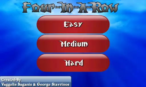Play Four in a row as an online game Four in a row with UptoPlay
