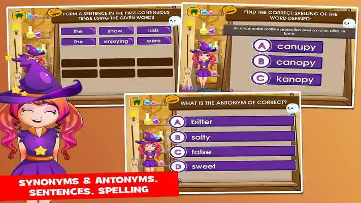 Play Fourth Grade Halloween Games