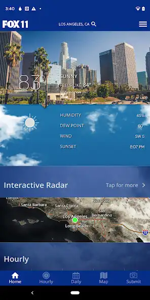 Play FOX 11 Los Angeles: Weather  and enjoy FOX 11 Los Angeles: Weather with UptoPlay