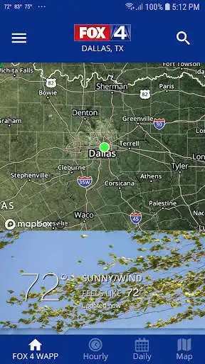 Play FOX 4 Dallas-Fort Worth: Weather as an online game FOX 4 Dallas-Fort Worth: Weather with UptoPlay
